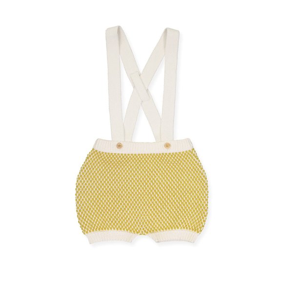 Knitted Overall, Yellow